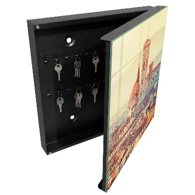 Armario llaves de pared Elegancia urbana