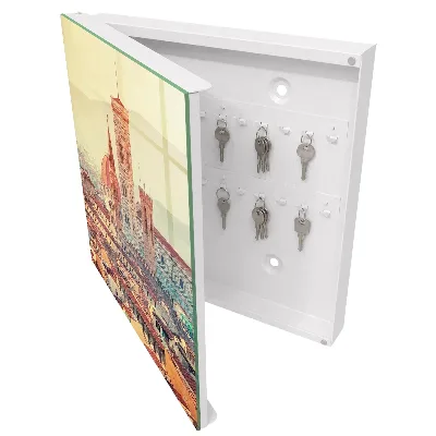 Armario llaves de pared Elegancia urbana