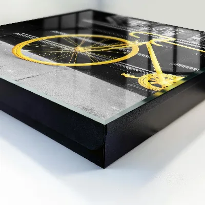 Caja de llaves Bicicleta amarilla