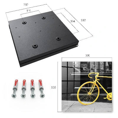 Caja de llaves Bicicleta amarilla