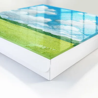 Caja de llaves Paisaje de verano
