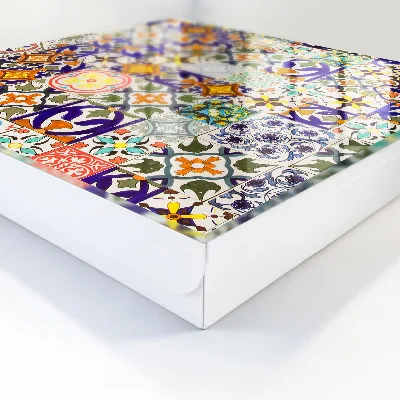 Caja de llaves Azulejos coloridos