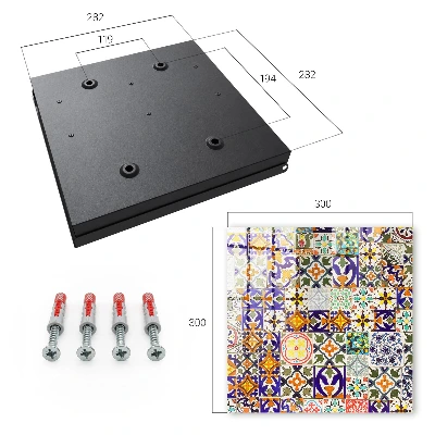 Caja de llaves Azulejos coloridos