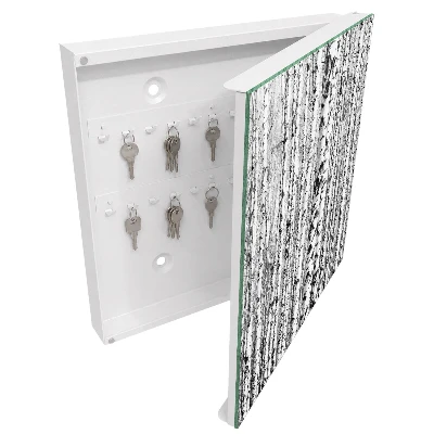 Armario llaves de pared Bosque de abedules