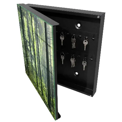 Caja de llaves Bosque verde