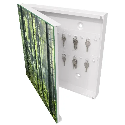 Caja de llaves Bosque verde