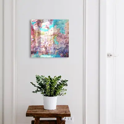 Armario llaves de pared Flores coloridas