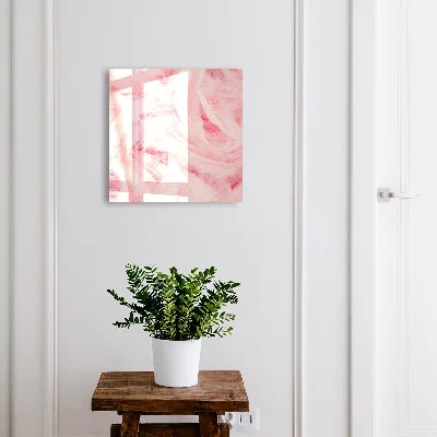 Armario llaves de pared Plumas rosas