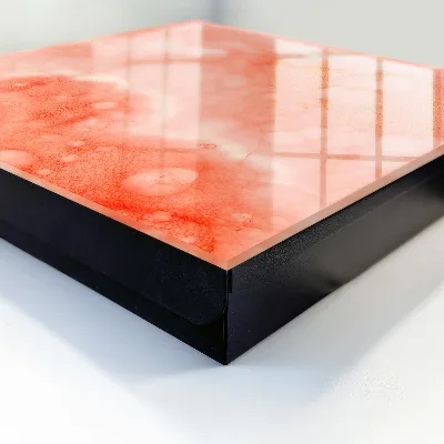 Caja de llaves Abstracción naranja