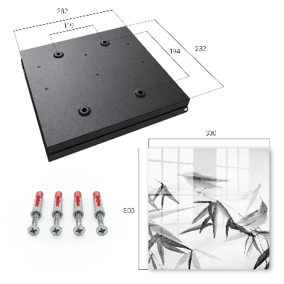 Caja de llaves Naturaleza del bambú