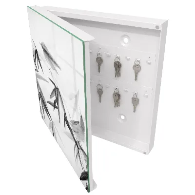 Caja de llaves Naturaleza del bambú