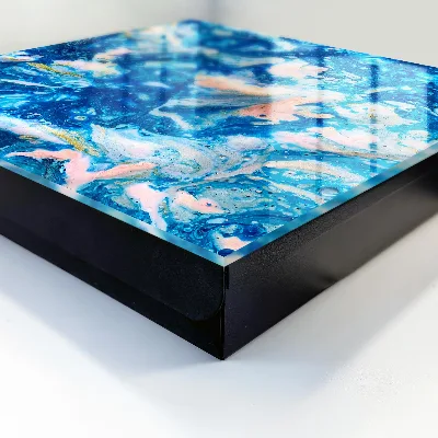 Caja de llaves Remolinos coloridos