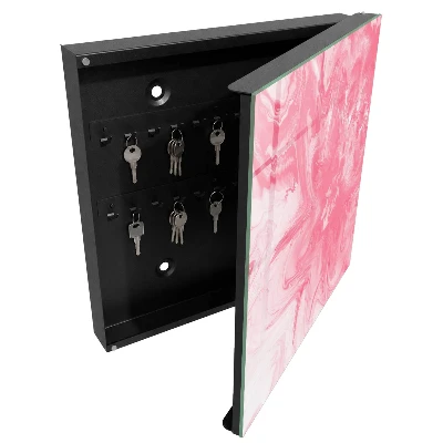 Armario llaves de pared Céfiro rosa