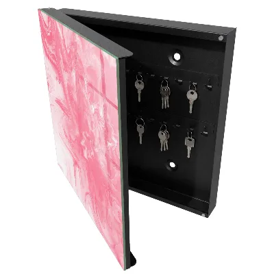 Armario llaves de pared Céfiro rosa