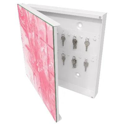 Armario llaves de pared Céfiro rosa