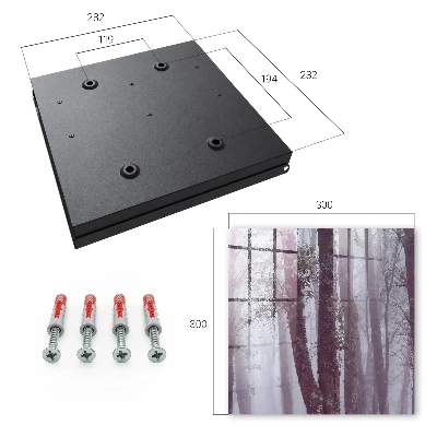 Caja de llaves Bosque de niebla