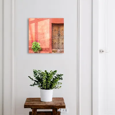 Armario llaves de pared Fachada roja