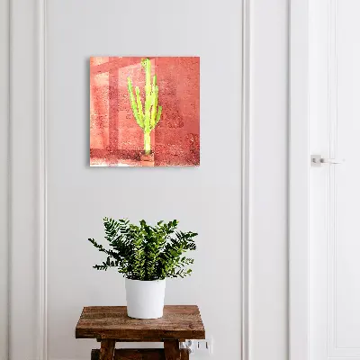 Caja de llaves Cactus verde