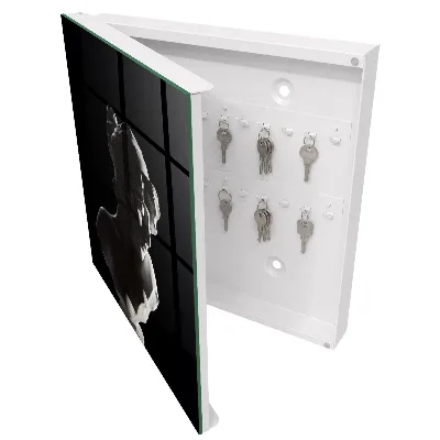 Armario llaves de pared Escultura sutil