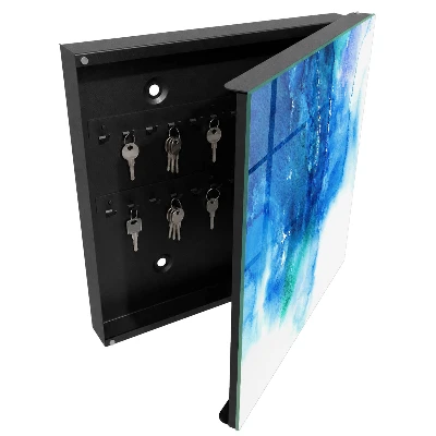 Caja de llaves Olas azules