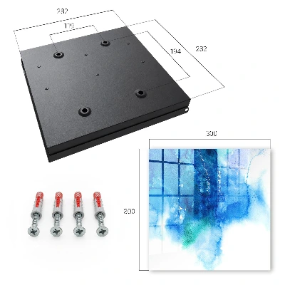Caja de llaves Olas azules