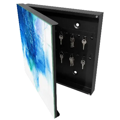 Caja de llaves Olas azules