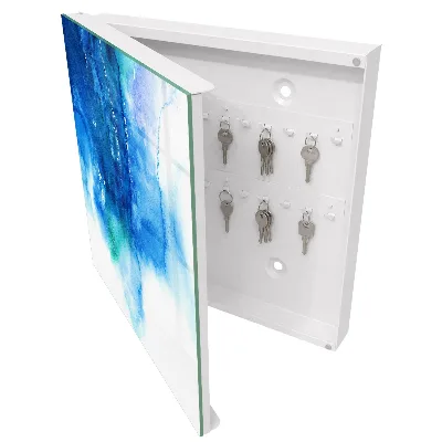 Caja de llaves Olas azules