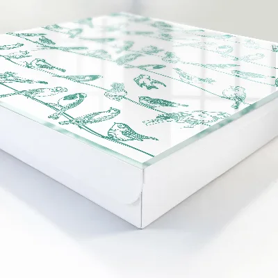 Caja de llaves Pájaros en las ramas