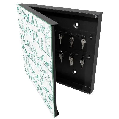 Caja de llaves Pájaros en las ramas