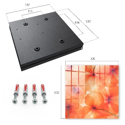 Caja de llaves Éxtasis floral