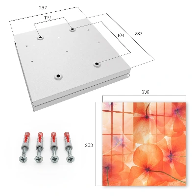 Caja de llaves Éxtasis floral