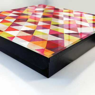 Caja de llaves Patrones coloridos