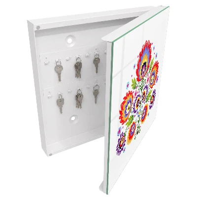 Armario llaves de pared Flores populares