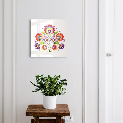 Armario llaves de pared Flores populares