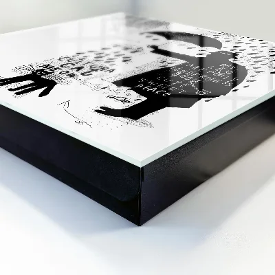 Caja de llaves Silueta negra