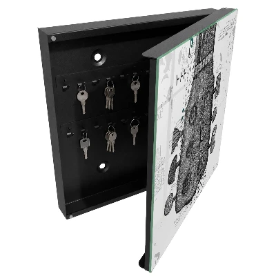 Caja de llaves Ilustración de guitarra