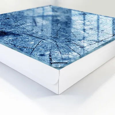 Armario llaves de pared Textura azul