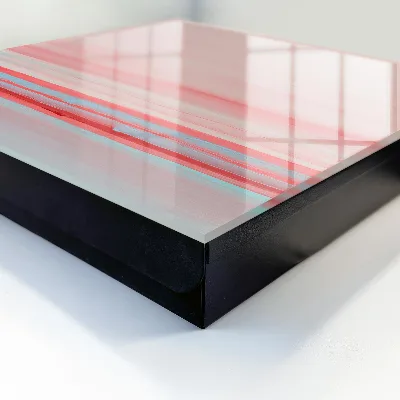Caja de llaves Rayas pastel