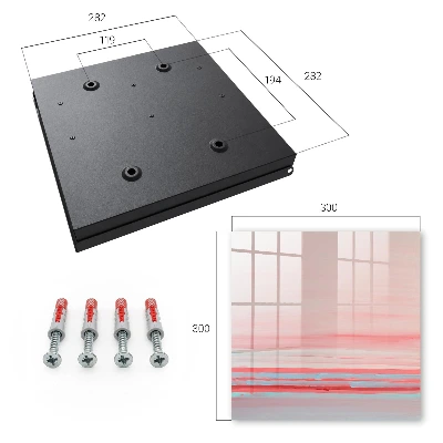 Caja de llaves Rayas pastel