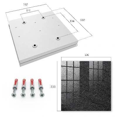 Caja de llaves Piedra gris