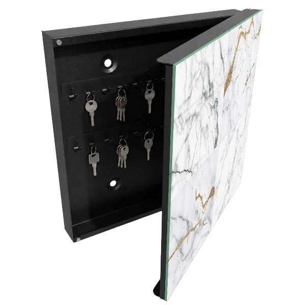 Caja de llaves Patrón de mármol