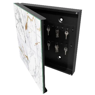 Caja de llaves Patrón de mármol