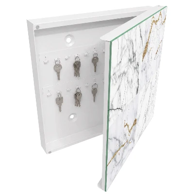 Caja de llaves Patrón de mármol
