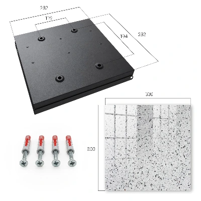 Caja de llaves Estilo terrazo
