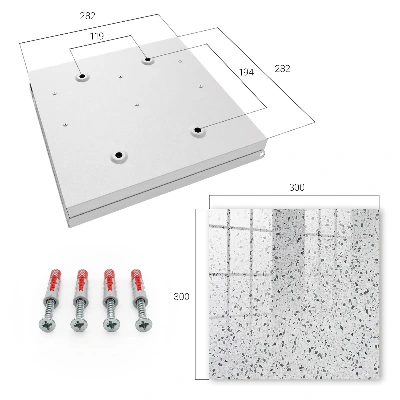 Caja de llaves Estilo terrazo