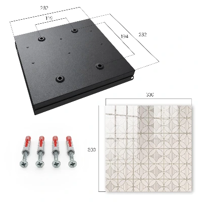 Caja de llaves Geometría elegante