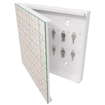 Caja de llaves Geometría elegante