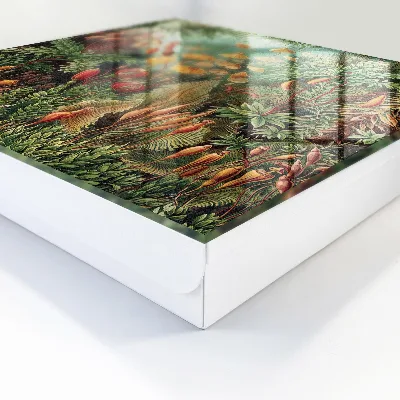 Caja de llaves Hojas verdes