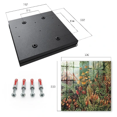 Caja de llaves Hojas verdes