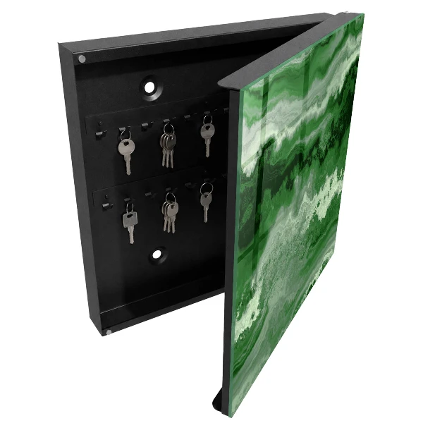 Armario llaves de pared Estructura verde